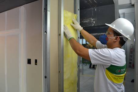 Drywall aumenta conforto térmico nos dias mais frios