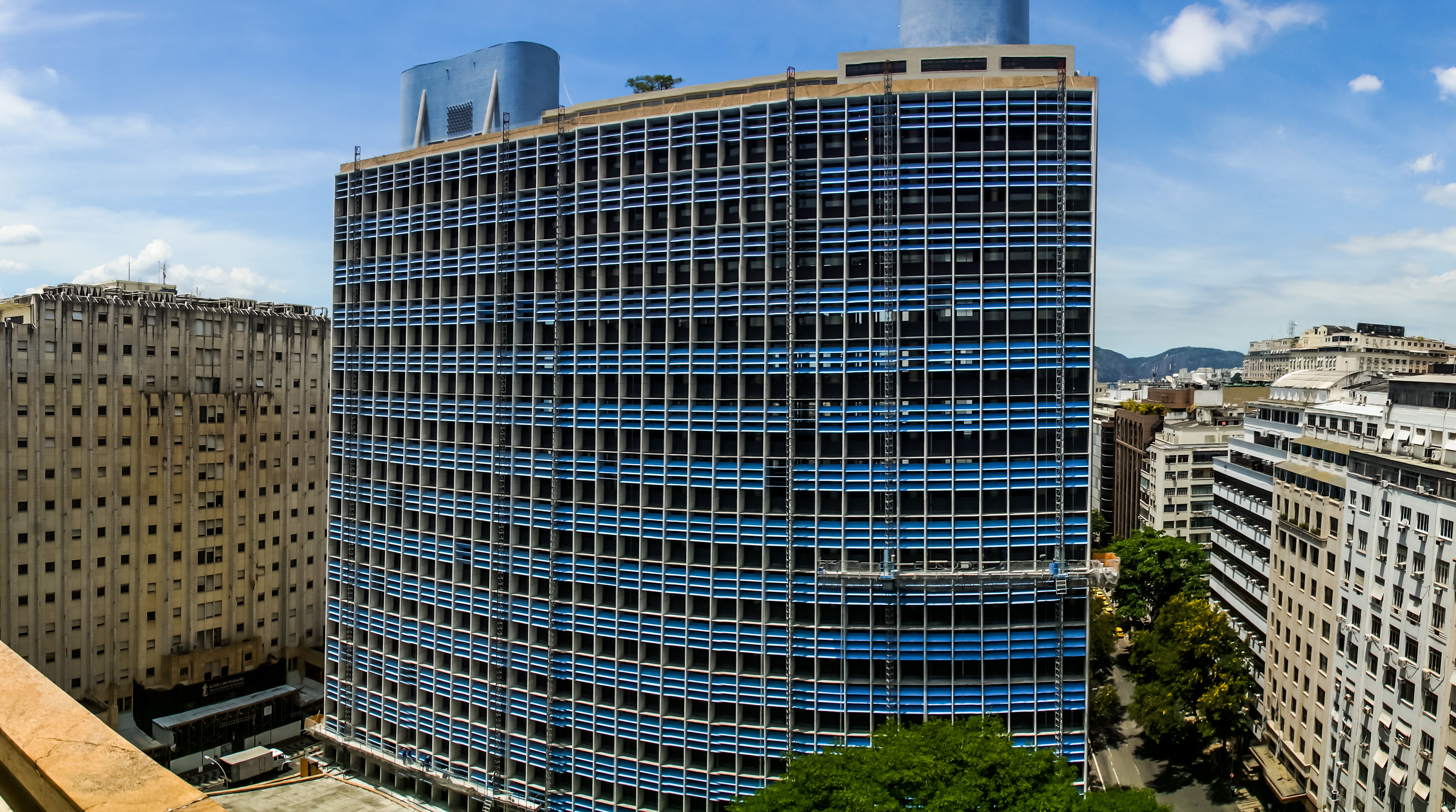 Concrejato entrega obra da fachada do Palácio Capanema no Rio