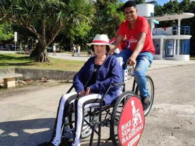 Acessibilidade e cidadania: Futebol em cadeira de rodas recebe ação do bike sem barreiras