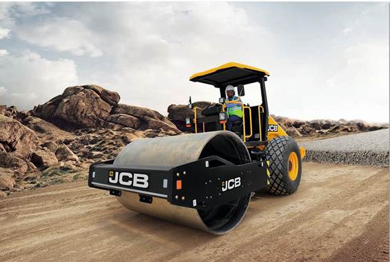 JCB do Brasil lança três modelos de rolos compactadores