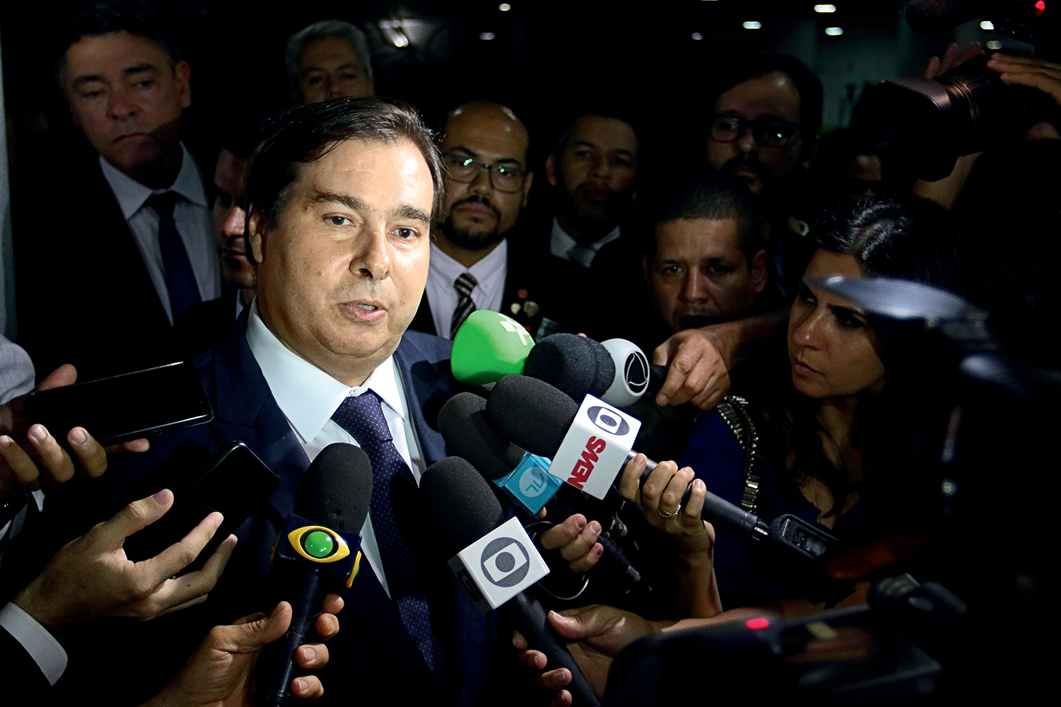 PIB Fraco: “Precisamos dos investimentos públicos para o Brasil crescer e se desenvolver, diz Rodrigo Maia