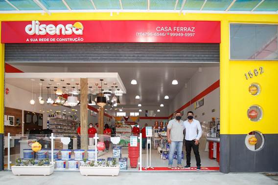 Disensa cresce 28% no primeiro semestre e inaugura três lojas em São Paulo