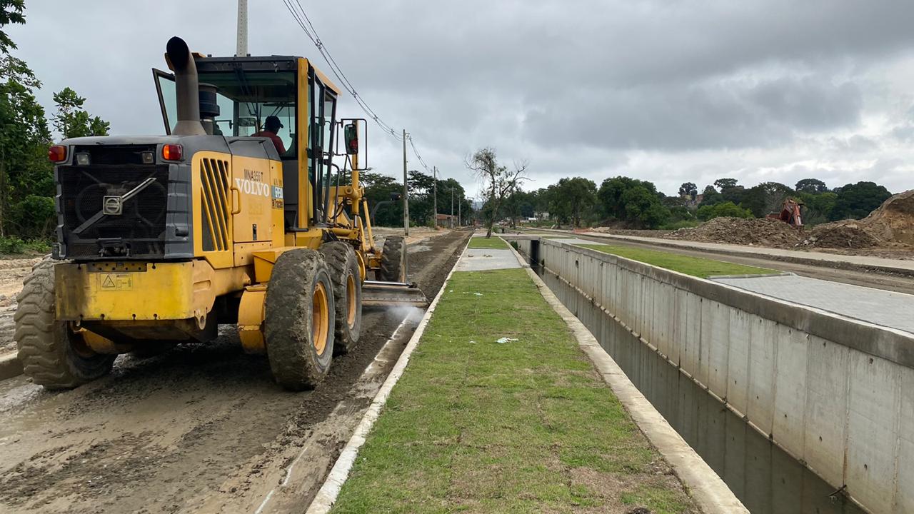 Obras de macrodrenagem reduz alagamento do Rio Inoã