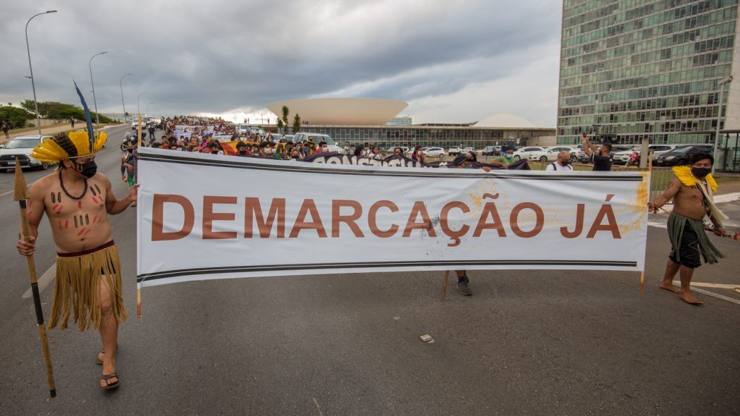 Indígenas vão à Brasília reivindicar direitos e acompanhar julgamento que define futuro dos povos