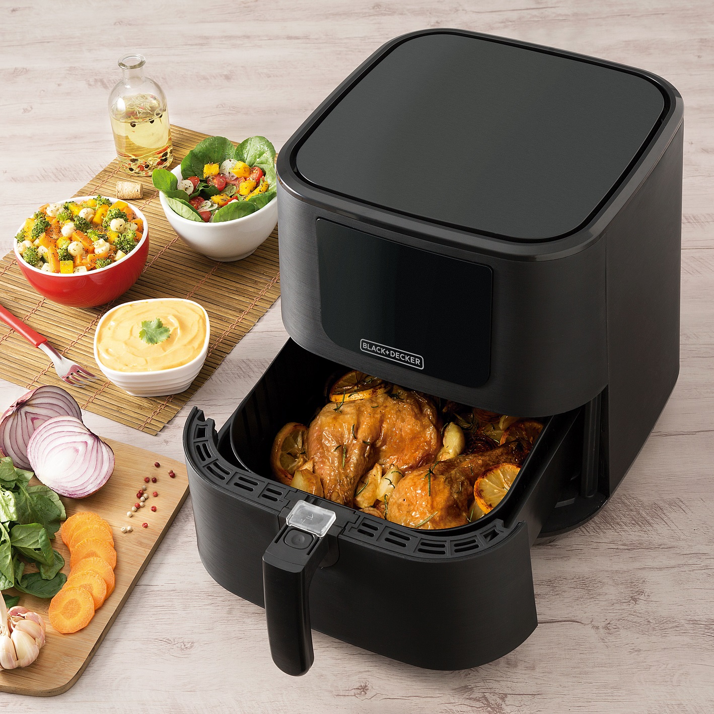 TechnoFryer é a revolução da BLACK+DECKER na cozinha