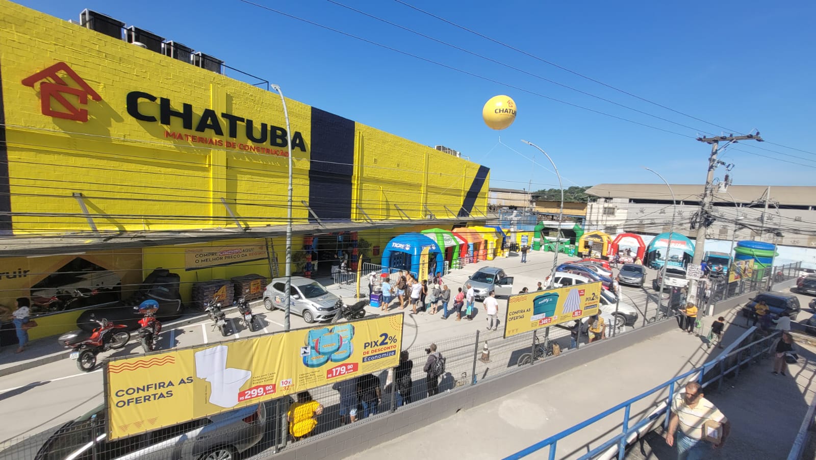 Ritmo forte: CHATUBA inaugura mega loja em São Gonçalo com ofertas exclusivas e brindes para clientes