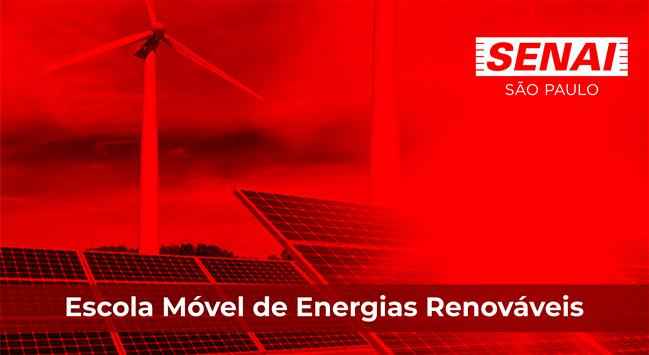 SENAI leva Escola Móvel de Energias Renováveis para o Concrete Show