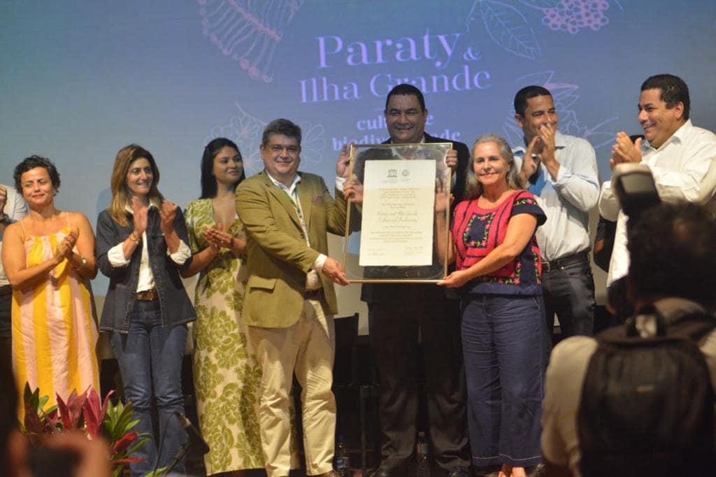 Destaque Internacional: Paraty recebe certificado de Patrimônio Mundial