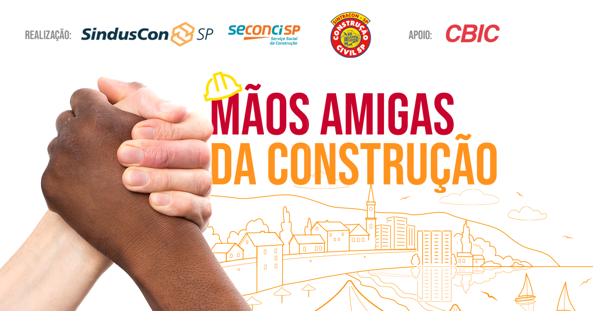 Trabalhadores e empresários da construção unem-se para ajudar vítimas do Litoral Norte de São Paulo