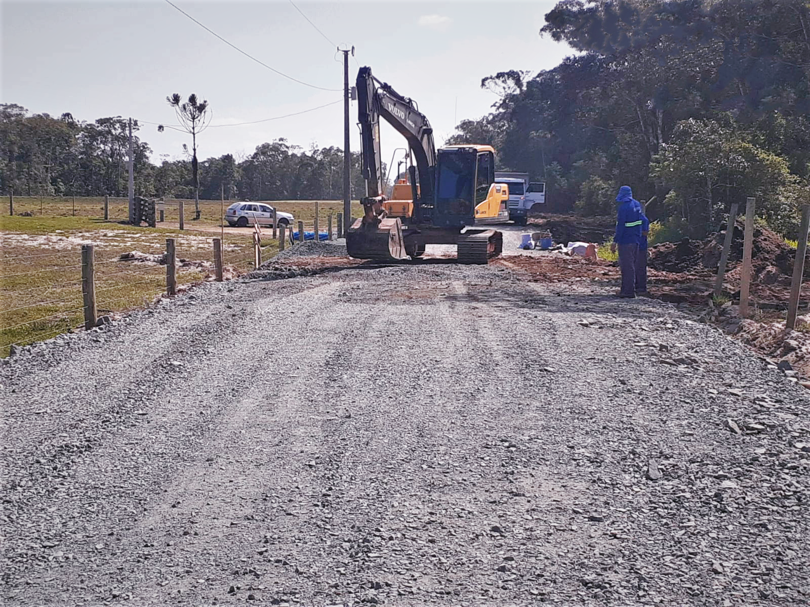 Justiça Federal determina suspensão de obras sem licenciamento que atravessam as TIs Pindoty e Tarumã, em Araquari (SC)