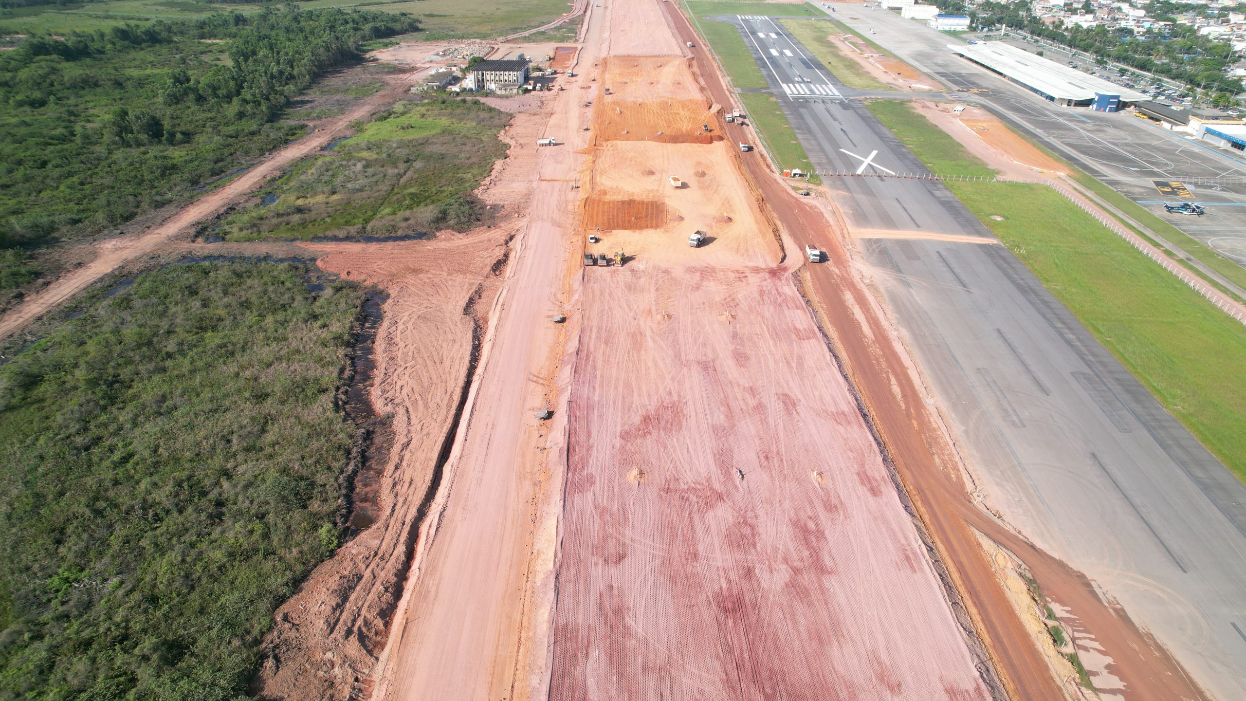 Aeroporto de Macaé: integração tecnológica é trunfo de obras da nova pista