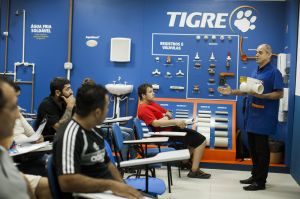 Tigre abre inscrições para o curso gratuito de instalador hidráulico no Rio de Janeiro (RJ)