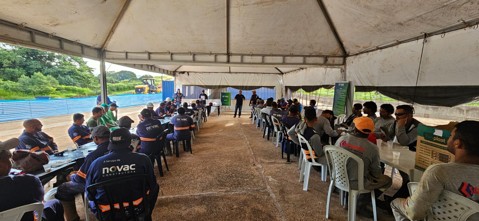 Novac Construtora promove ação em prol da segurança das mãos e dedos nos canteiros de obras