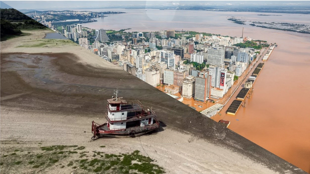 Enchentes no RS: Reservatórios como os das hidrelétricas podem reduzir velocidade de escoamento, recarregando as reservas subterrâneas de água e reduzindo efeitos das enchentes