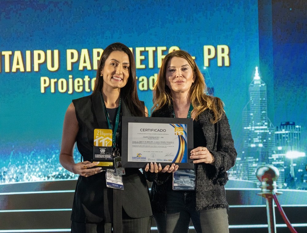 Projeto Moradias conquista premiação nacional na categoria Inovação, Tecnologia e Sustentabilidade