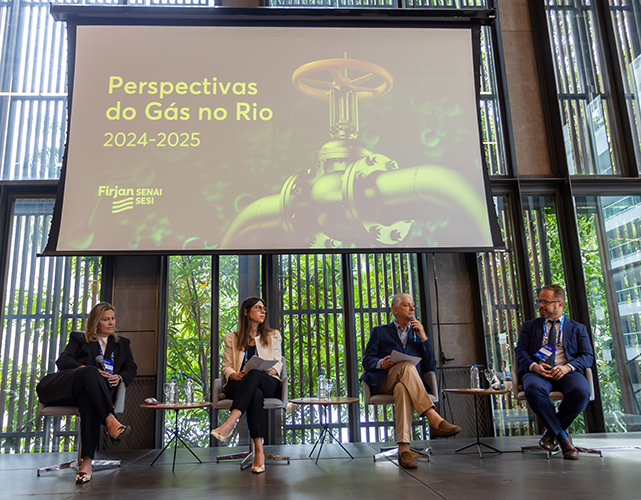Lançamento do Perspectivas do Gás 2024-2025 destaca a importância desse mercado para a economia do Rio