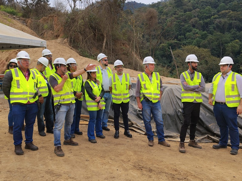 Duplicação da Serra das Araras tem 38% da obra concluída