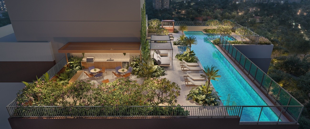 Pinheiros recebe empreendimento que se conecta ao tempo e ao estilo de vida contemporâneo de São Paulo com lazer completo no térreo e no rooftop